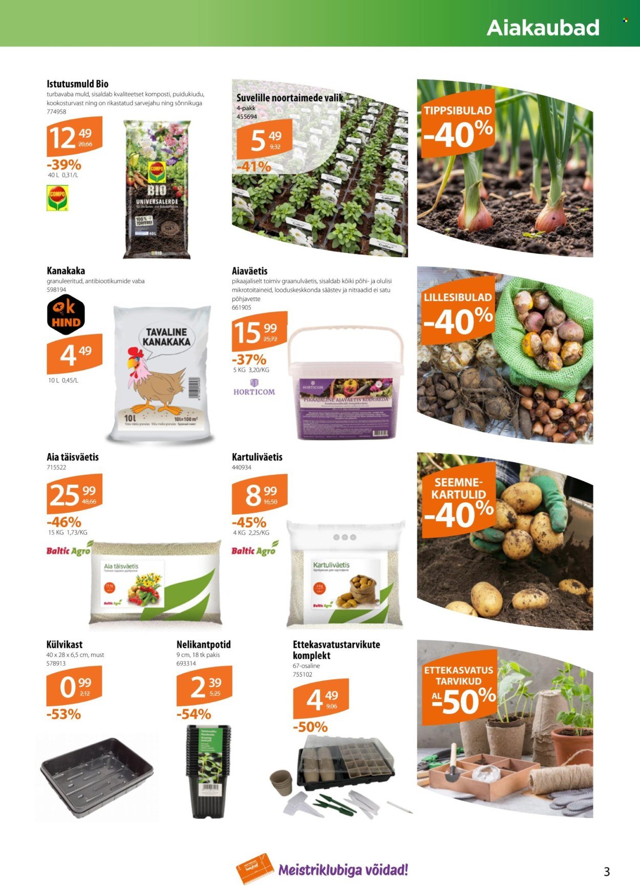 BAUHOF kliendileht - Kataloogipakkumised