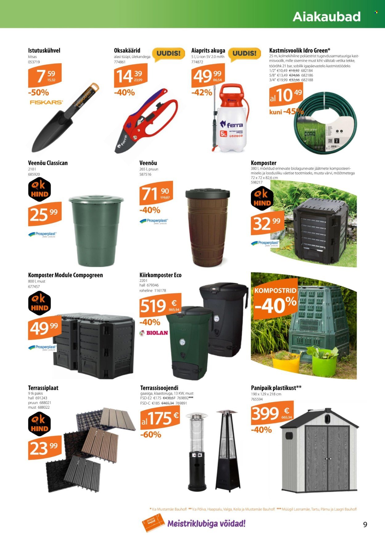 BAUHOF kliendileht - Kataloogipakkumised