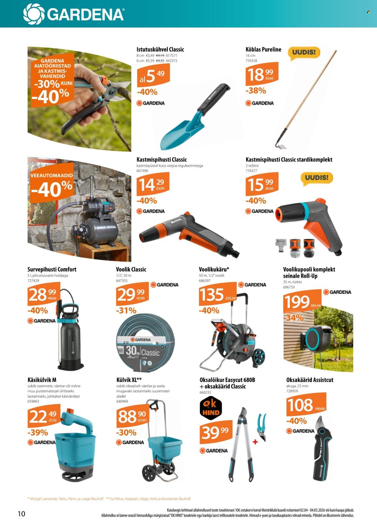 BAUHOF kliendileht - Kataloogipakkumised