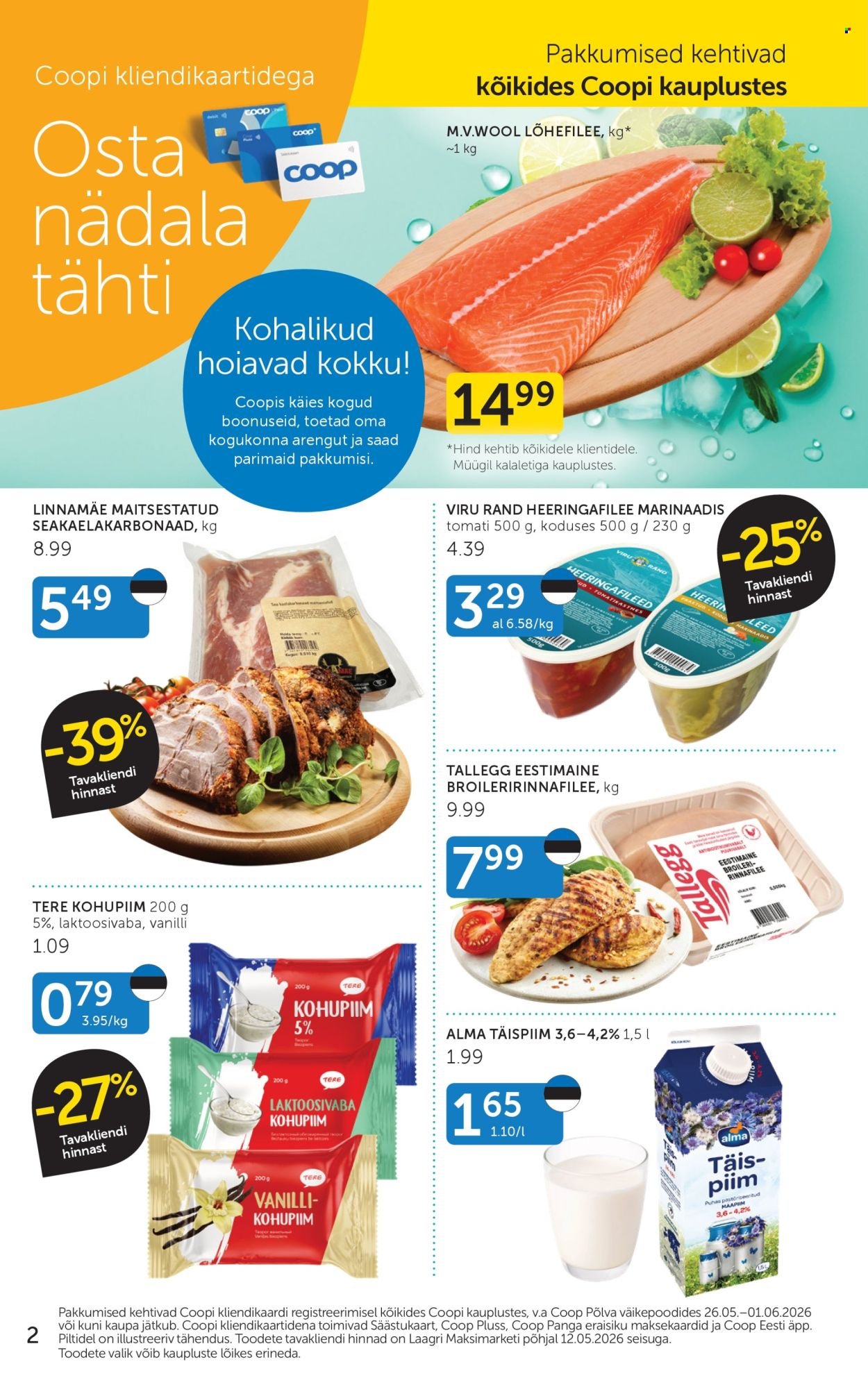 COOP kliendileht - Alates 26.05.2026