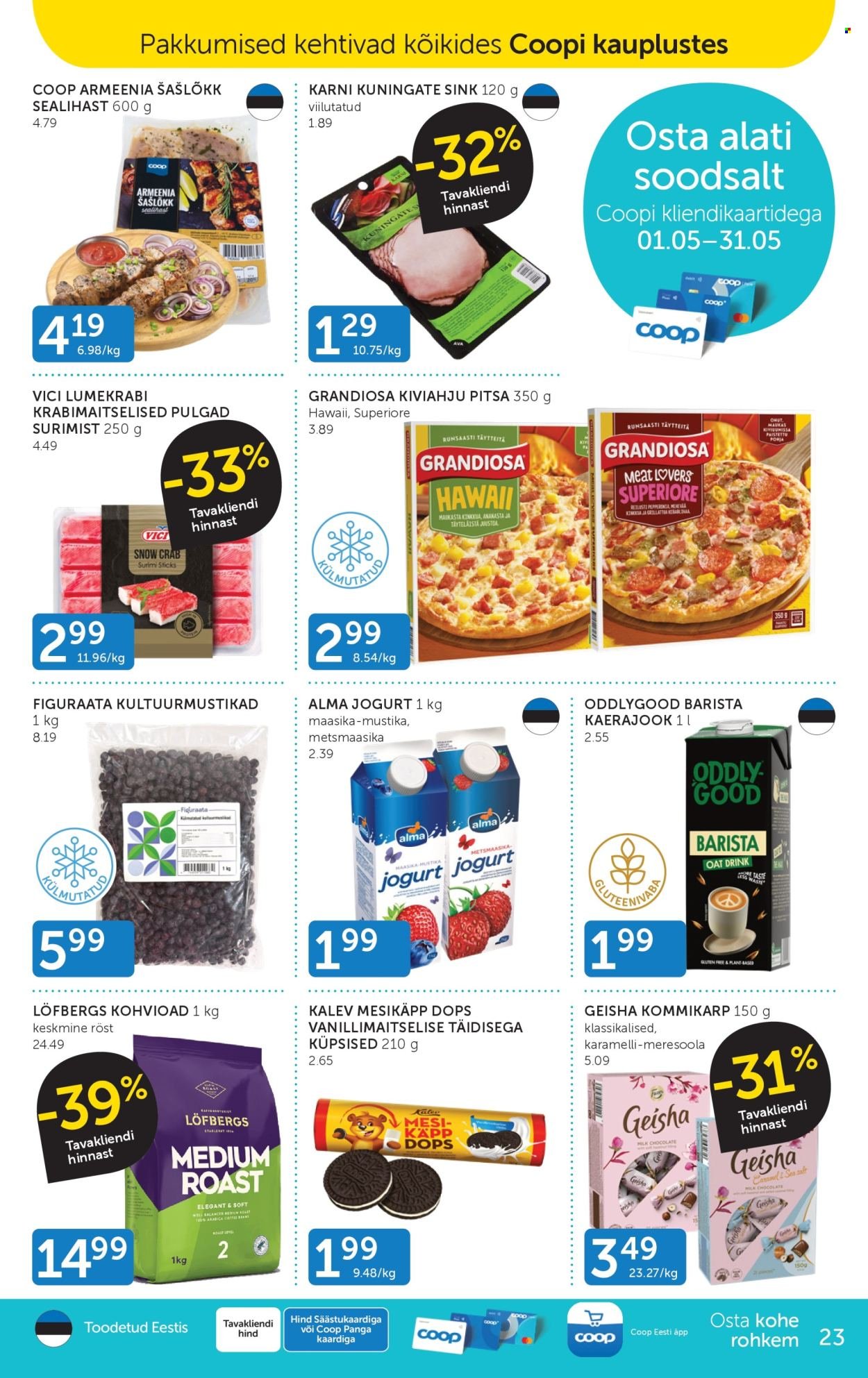 COOP kliendileht - Alates 26.05.2026