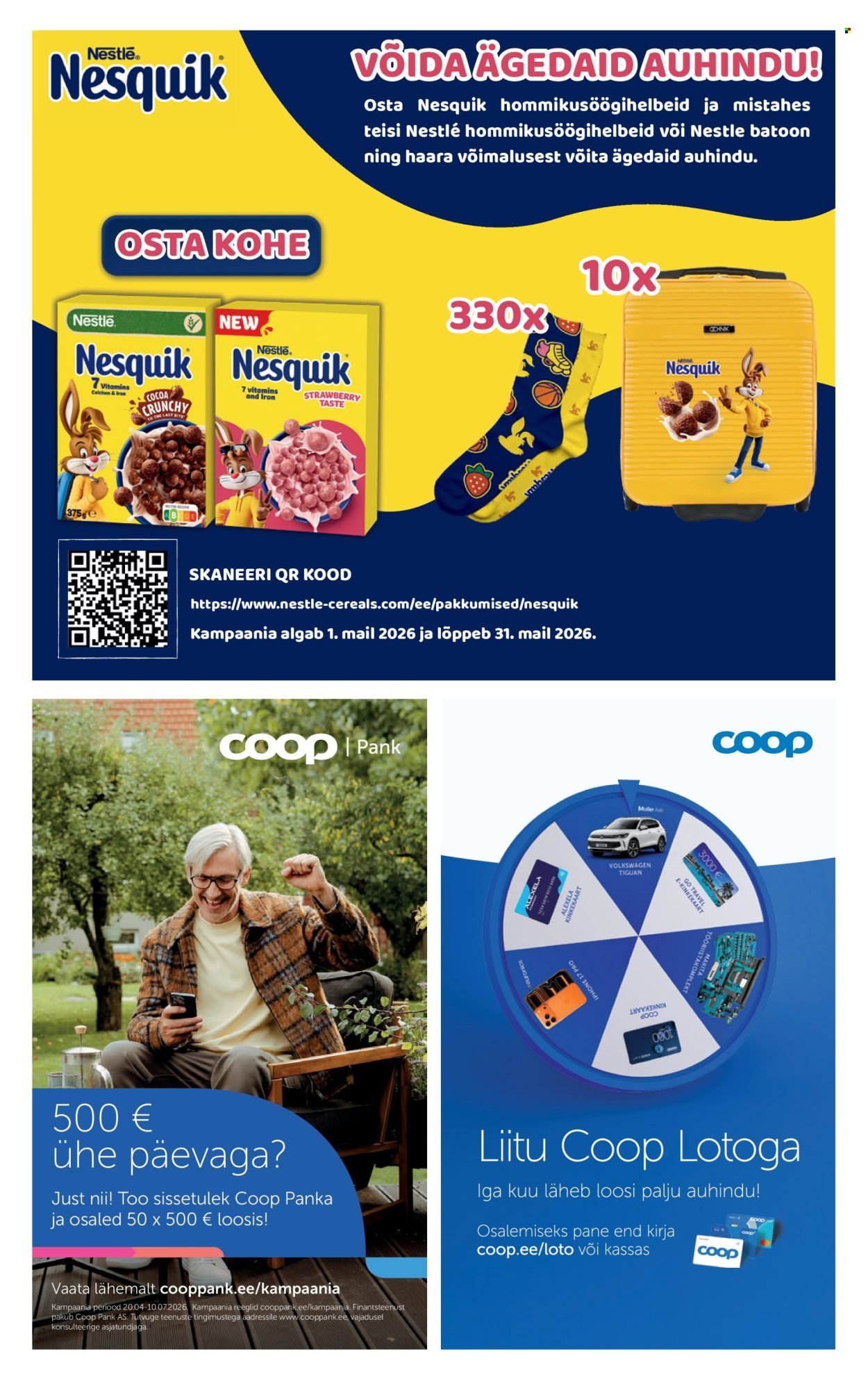 COOP kliendileht - Alates 26.05.2026