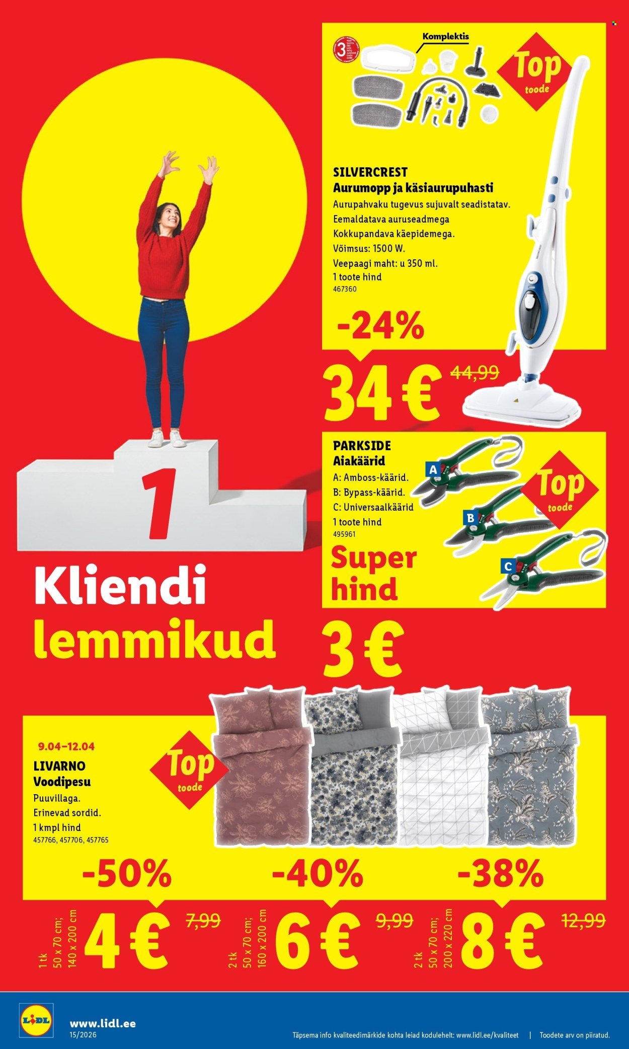 LIDL kliendileht - Tööstuskaupade pakkumised