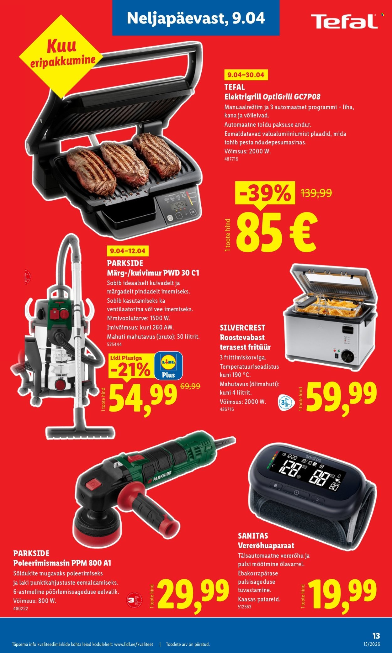 LIDL kliendileht - Tööstuskaupade pakkumised