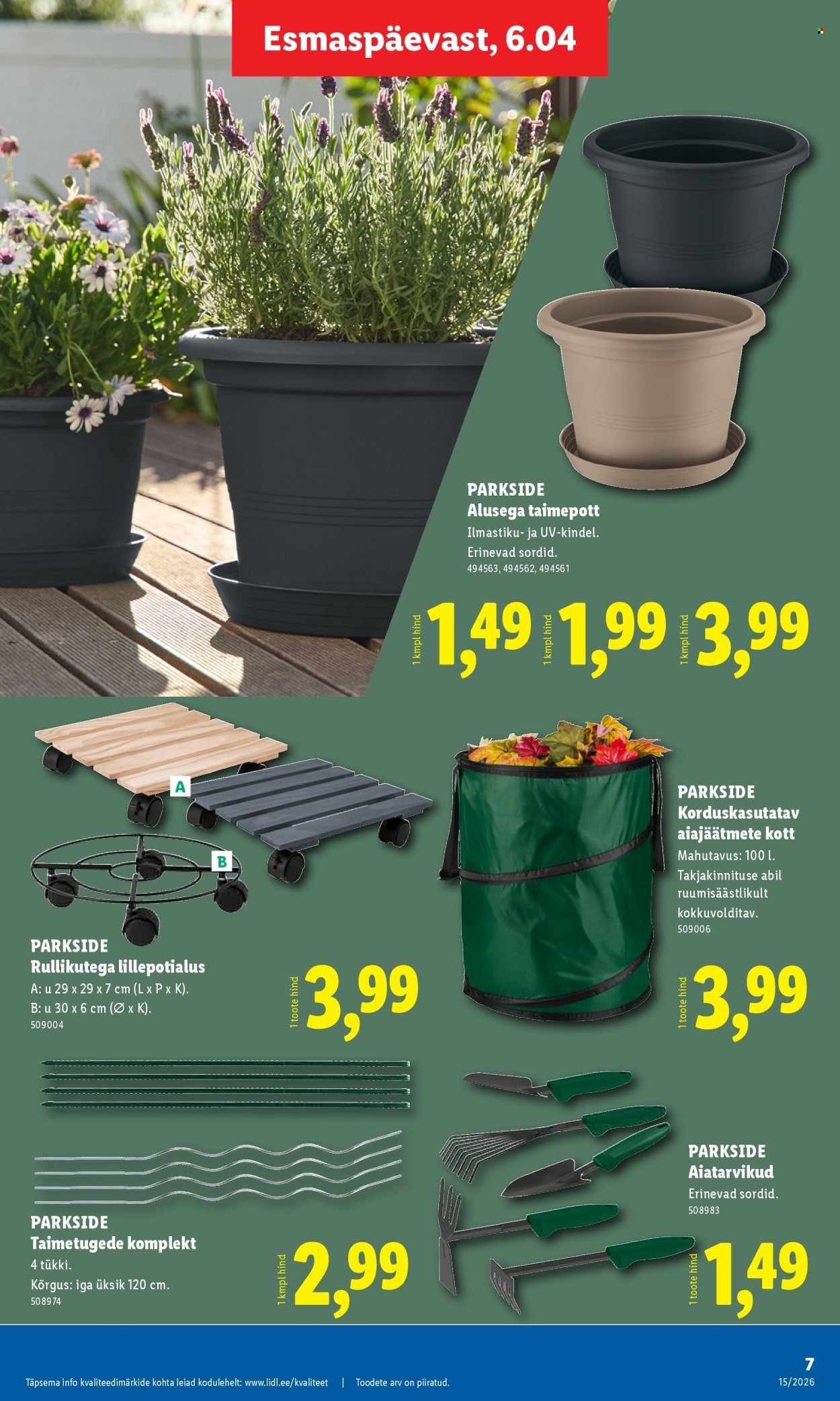 LIDL kliendileht - Tööstuskaupade pakkumised