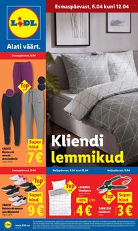 LIDL kliendileht - Tööstuskaupade pakkumised