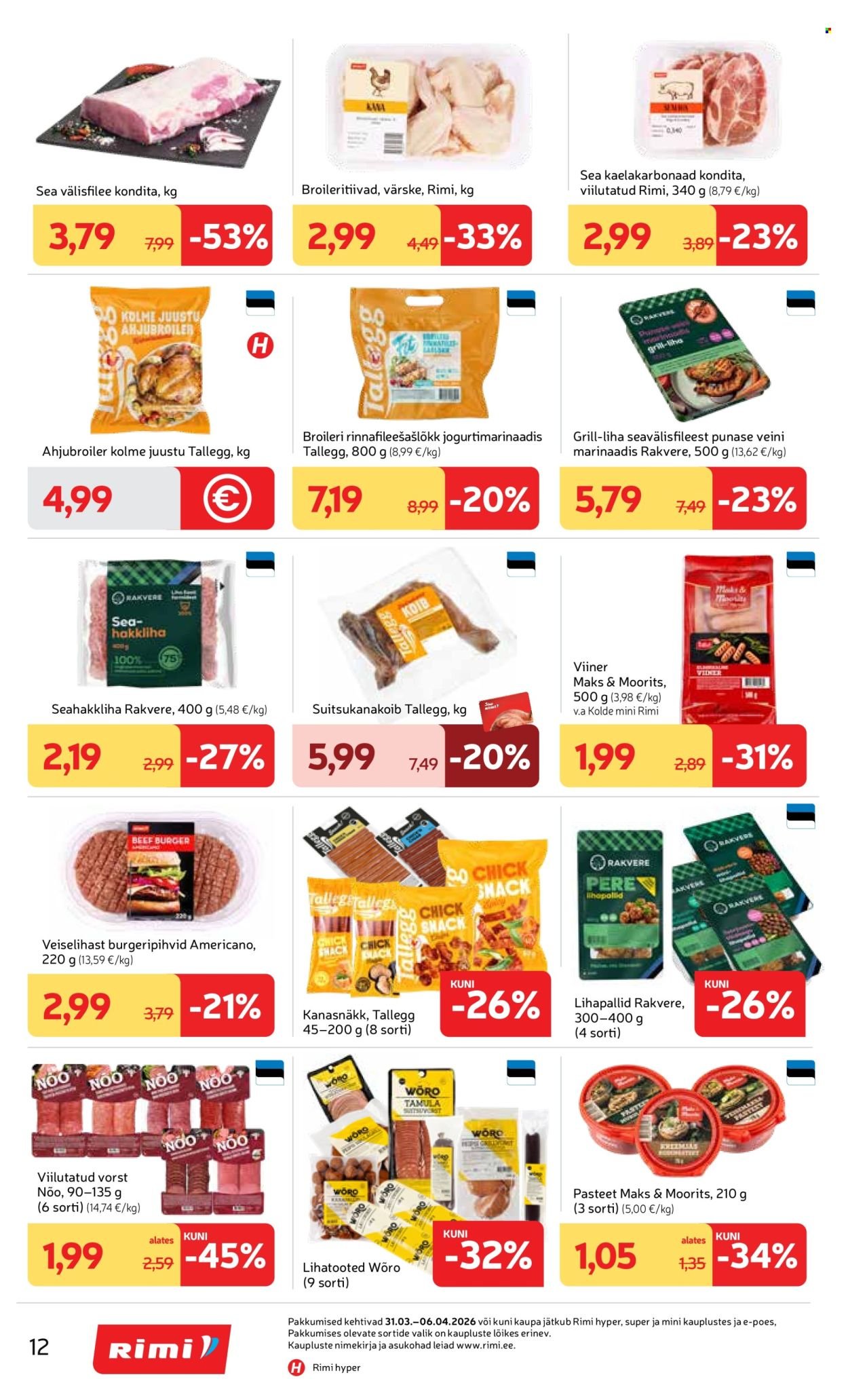 RIMI kliendileht - Kliendileht