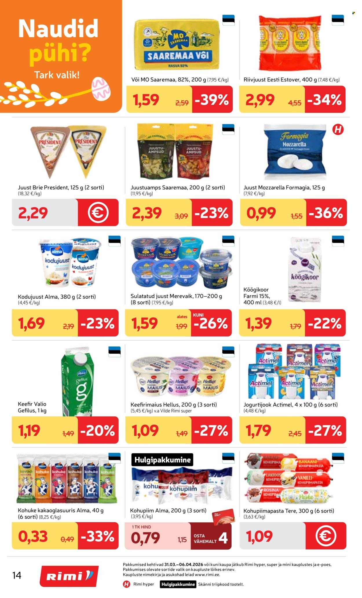 RIMI kliendileht - Kliendileht