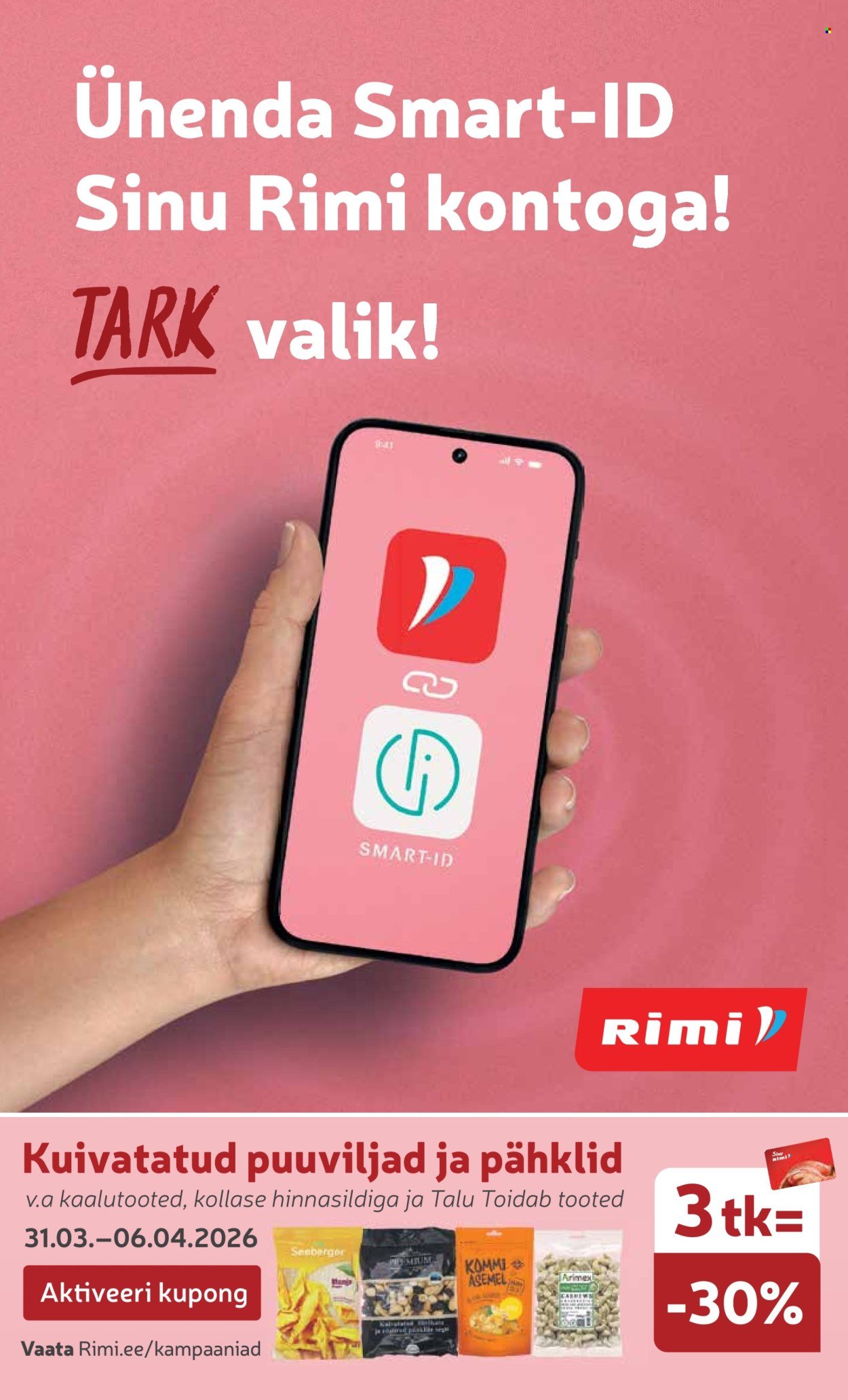 RIMI kliendileht - Kliendileht