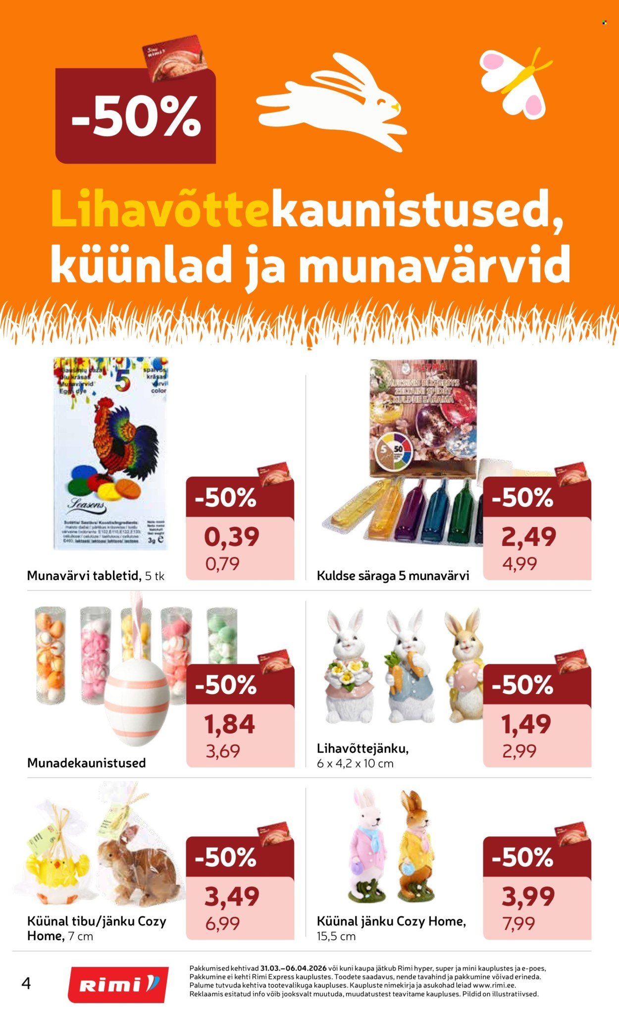 RIMI kliendileht - Kliendileht