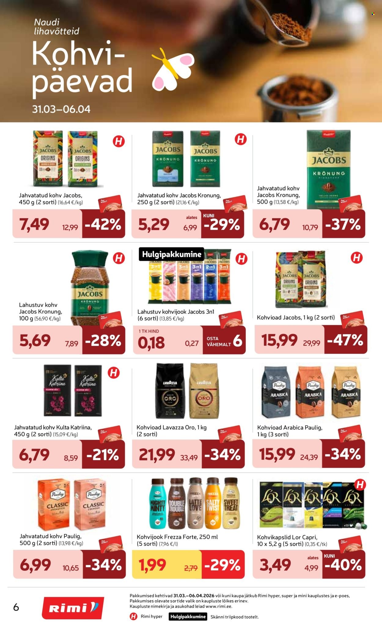 RIMI kliendileht - Kliendileht