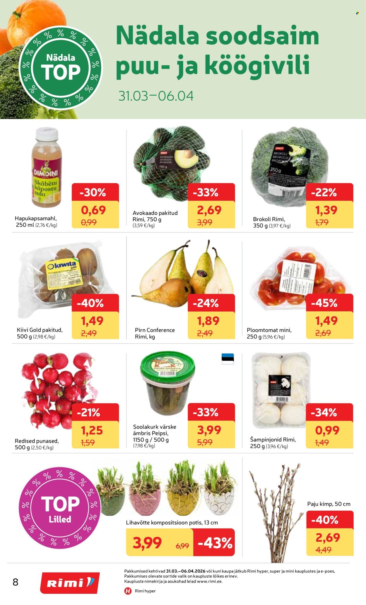 RIMI kliendileht - Kliendileht