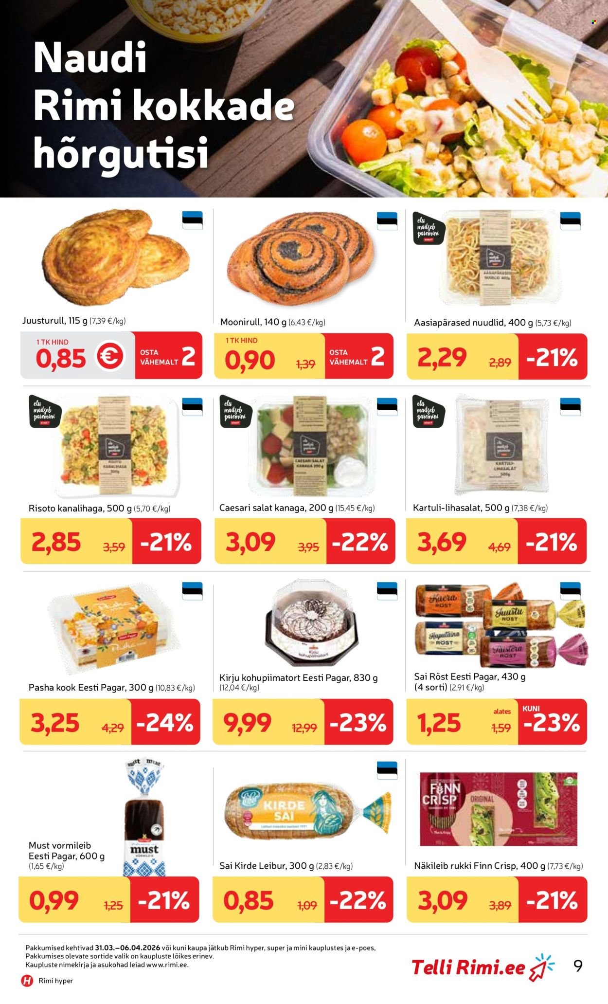 RIMI kliendileht - Kliendileht