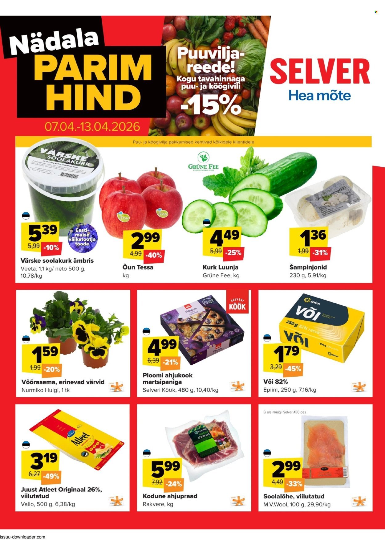 SELVER kliendileht - Nädala parim hind