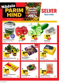 SELVER kliendileht - Nädala parim hind