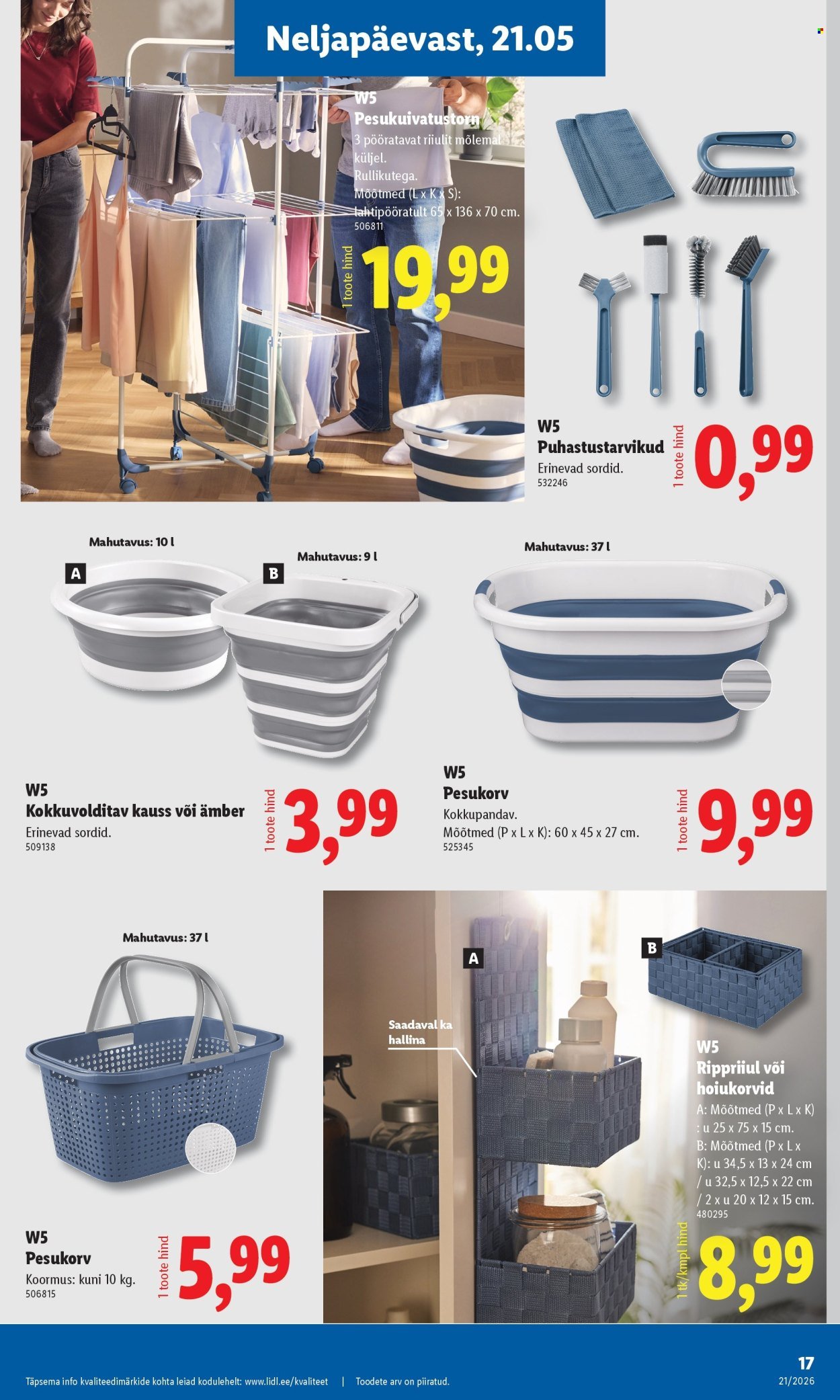 LIDL kliendileht - Tööstuskaupade pakkumised