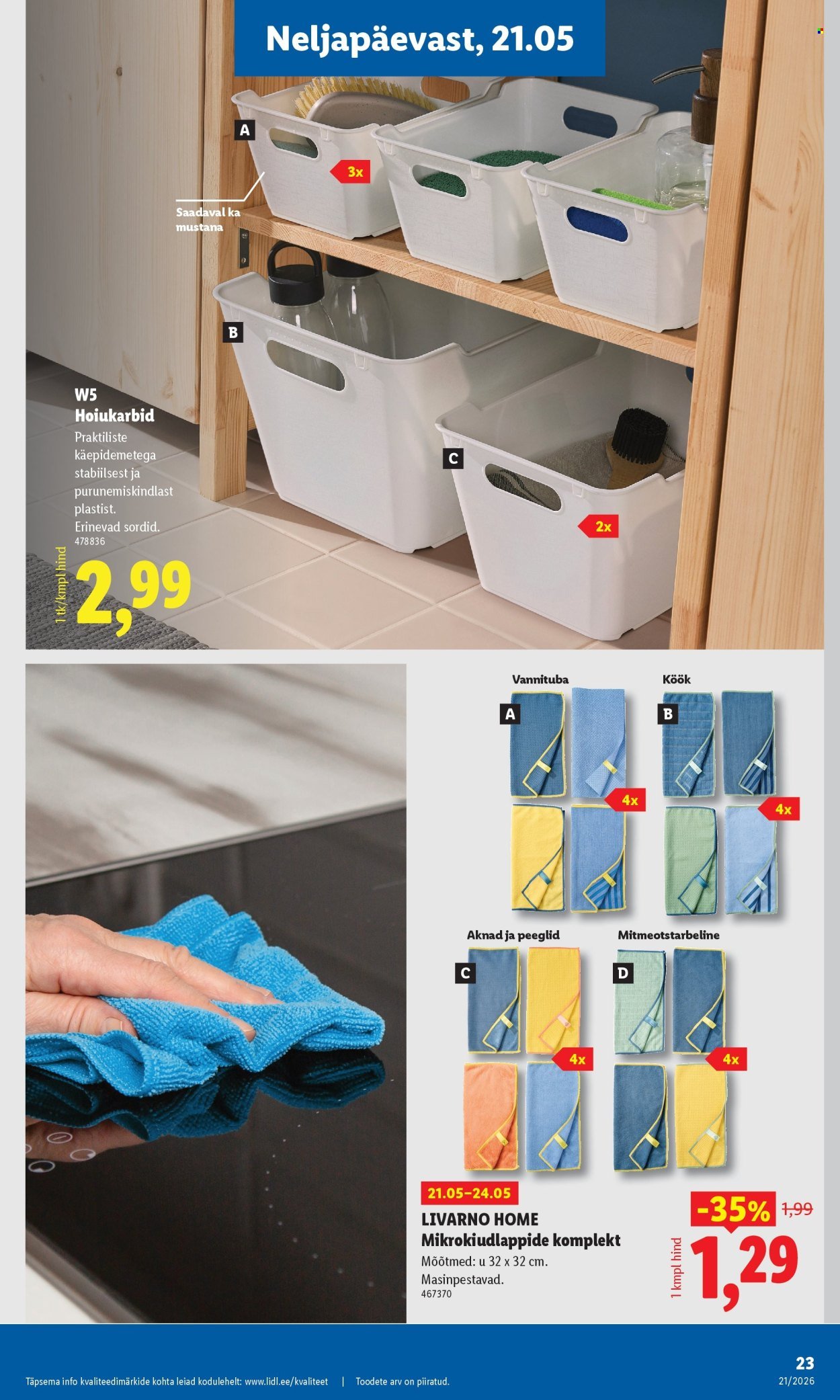 LIDL kliendileht - Tööstuskaupade pakkumised