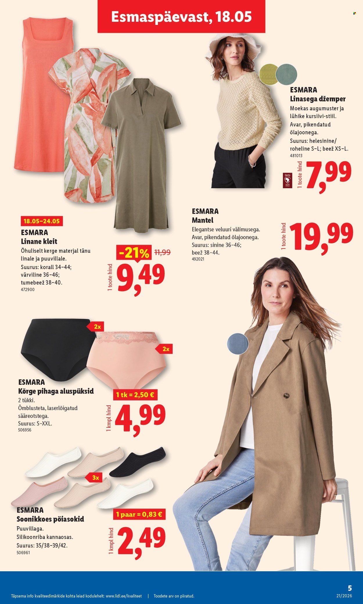 LIDL kliendileht - Tööstuskaupade pakkumised