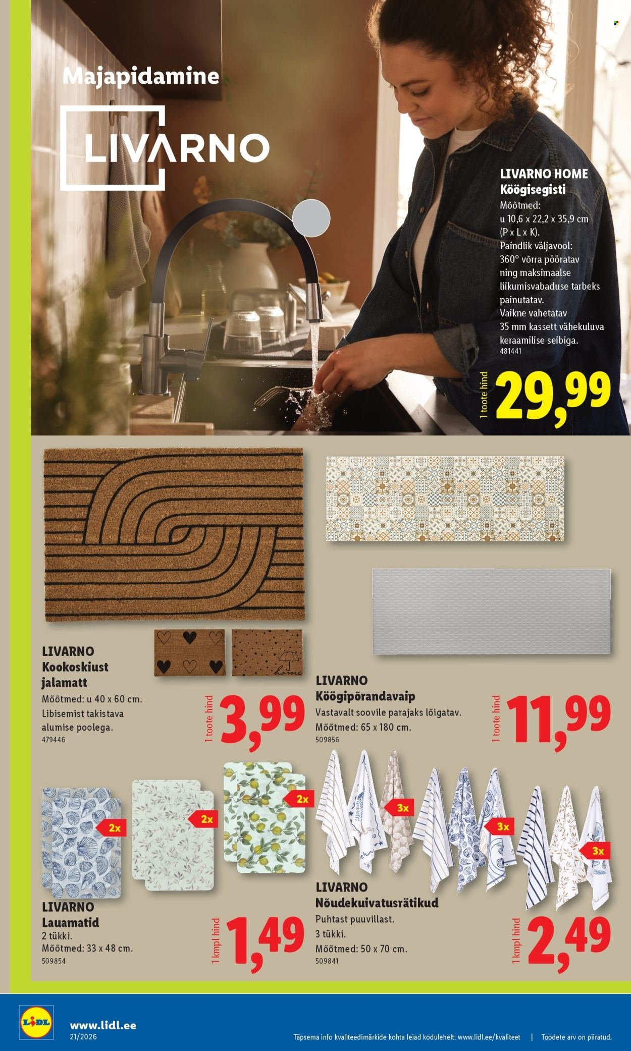 LIDL kliendileht - Tööstuskaupade pakkumised