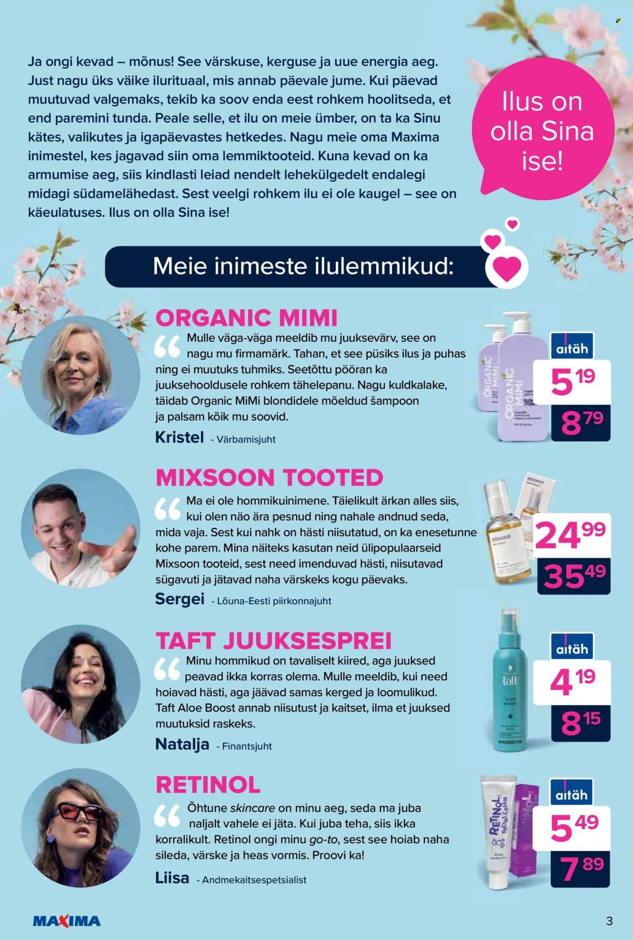 MAXIMA kliendileht - Maxima kliendileht