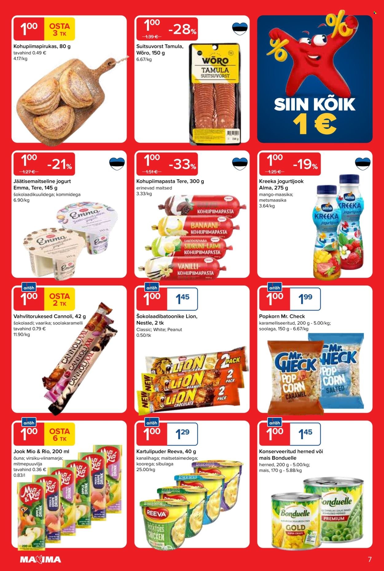 MAXIMA kliendileht - Maxima kliendileht