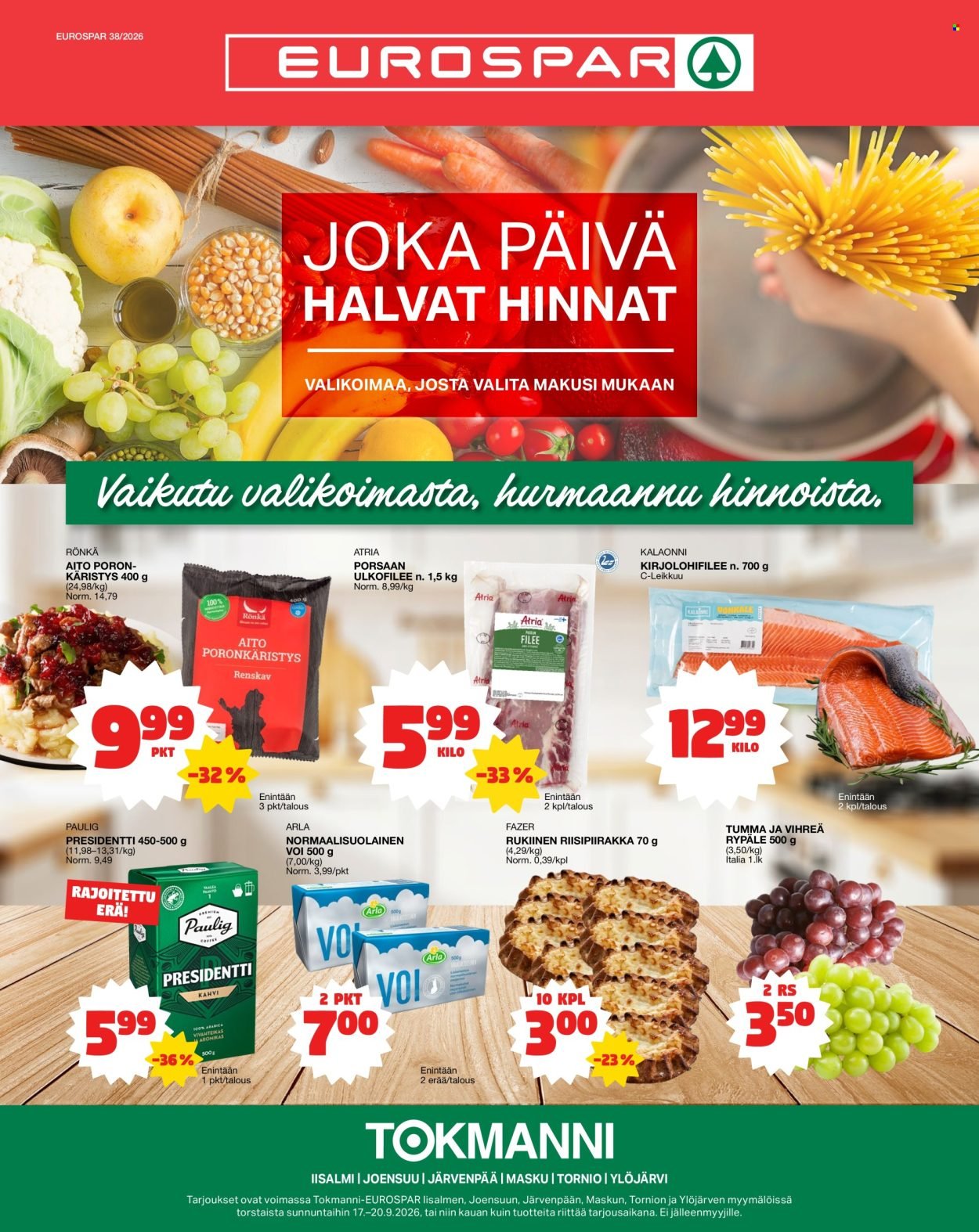 TOKMANNI tarjoukset - EUROSPAR