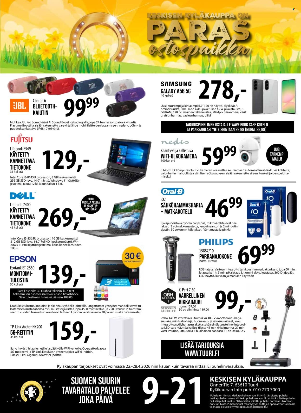 TUURI tarjoukset - Alkaen KE 22.4.2026