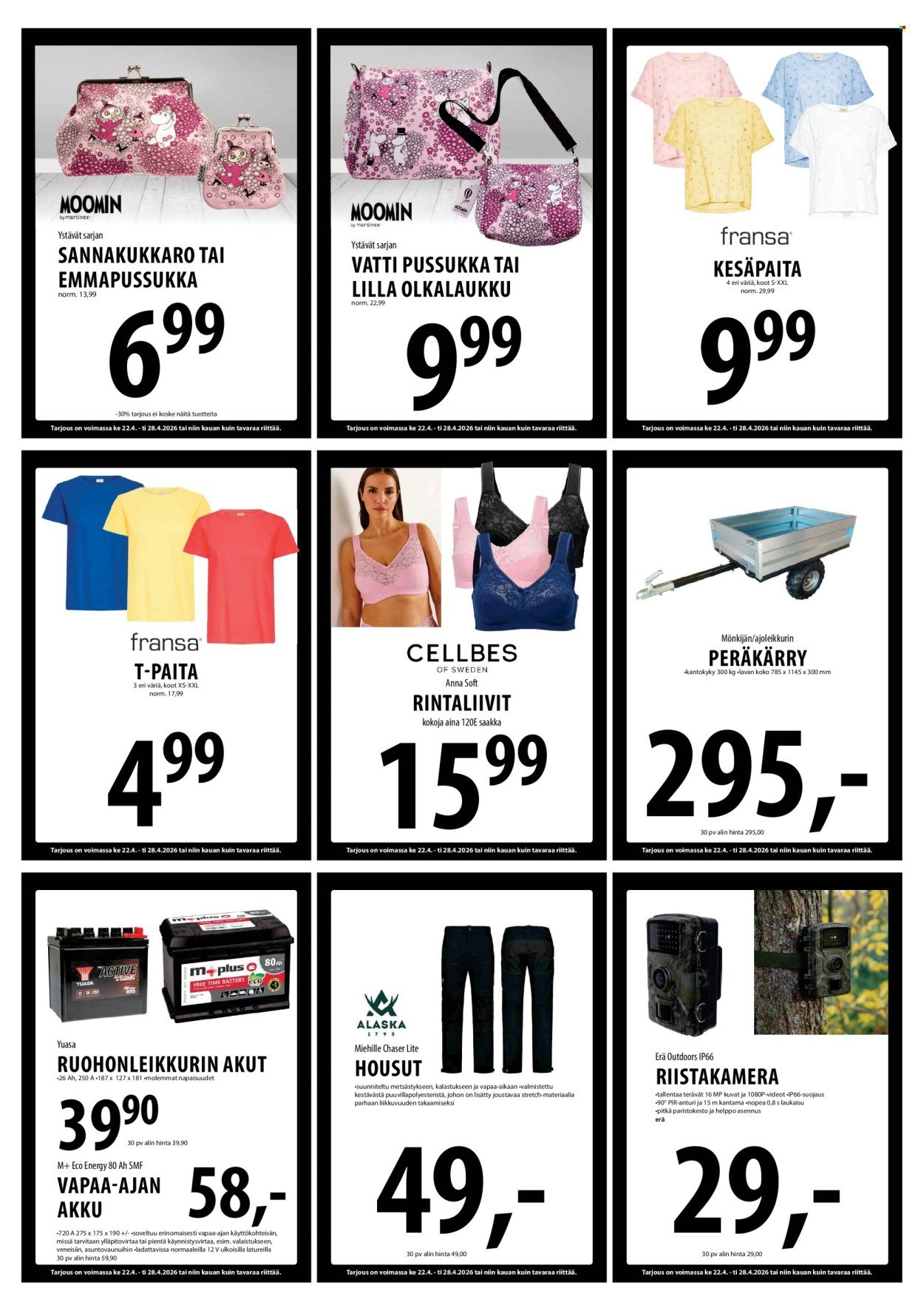 TUURI tarjoukset - Alkaen KE 22.4.2026