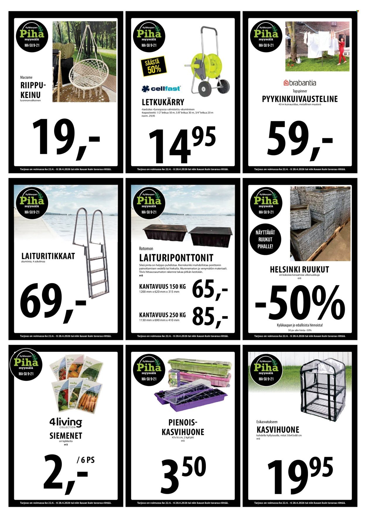 TUURI tarjoukset - Alkaen KE 22.4.2026