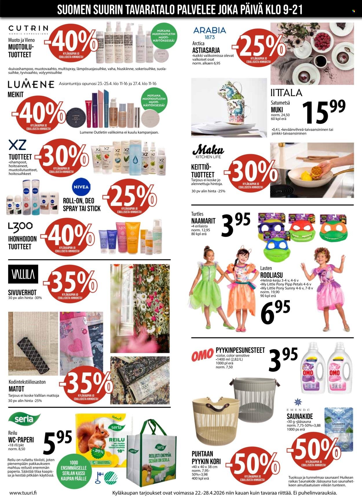 TUURI tarjoukset - Alkaen KE 22.4.2026