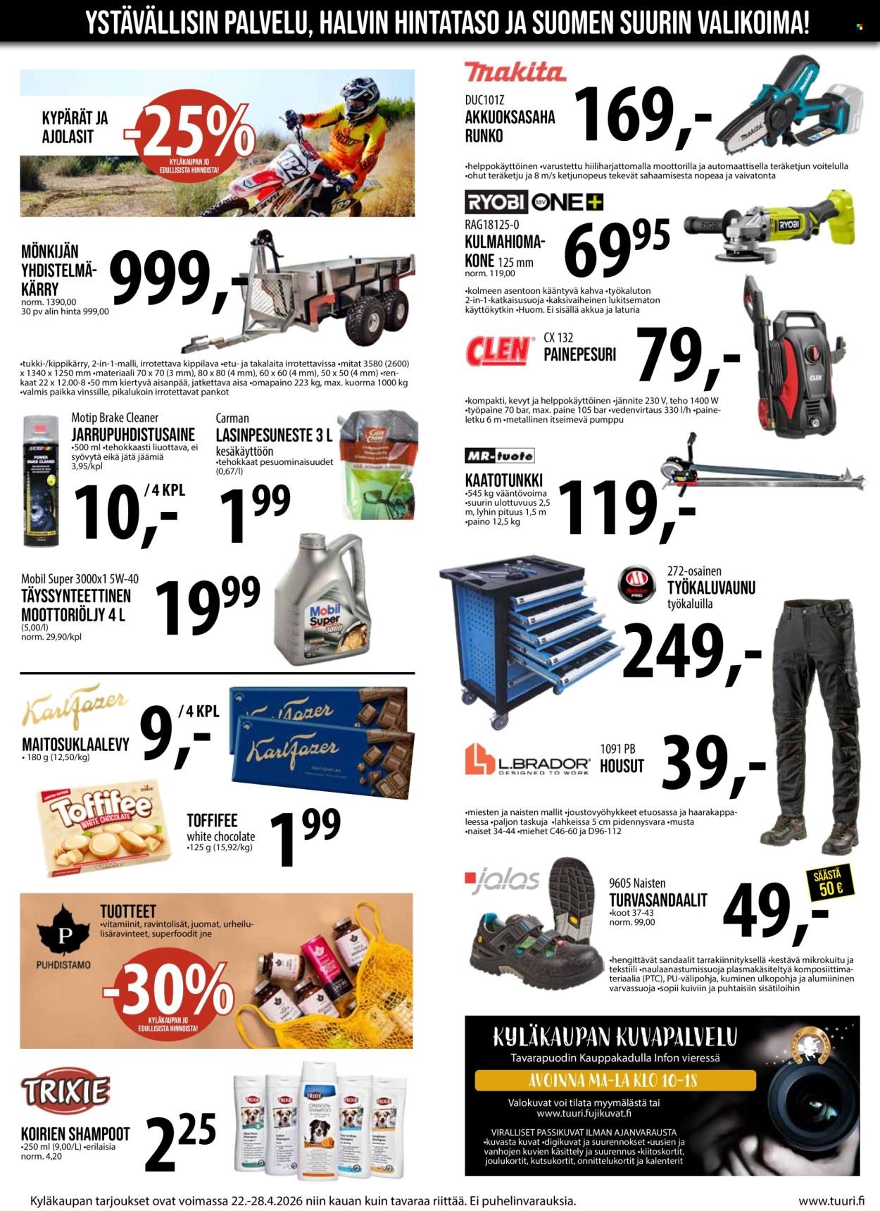 TUURI tarjoukset - Alkaen KE 22.4.2026