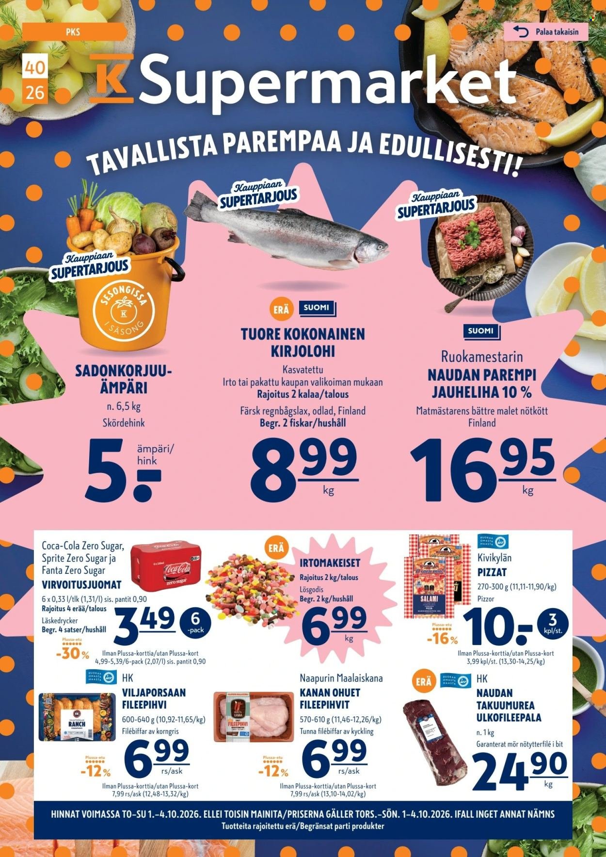 K-SUPERMARKET tarjoukset - Tavallista parempaa ja edullisesti