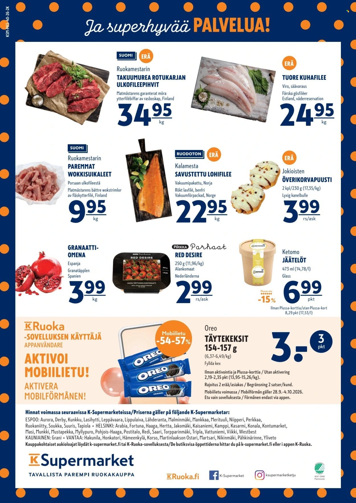 K-SUPERMARKET tarjoukset - Tavallista parempaa ja edullisesti