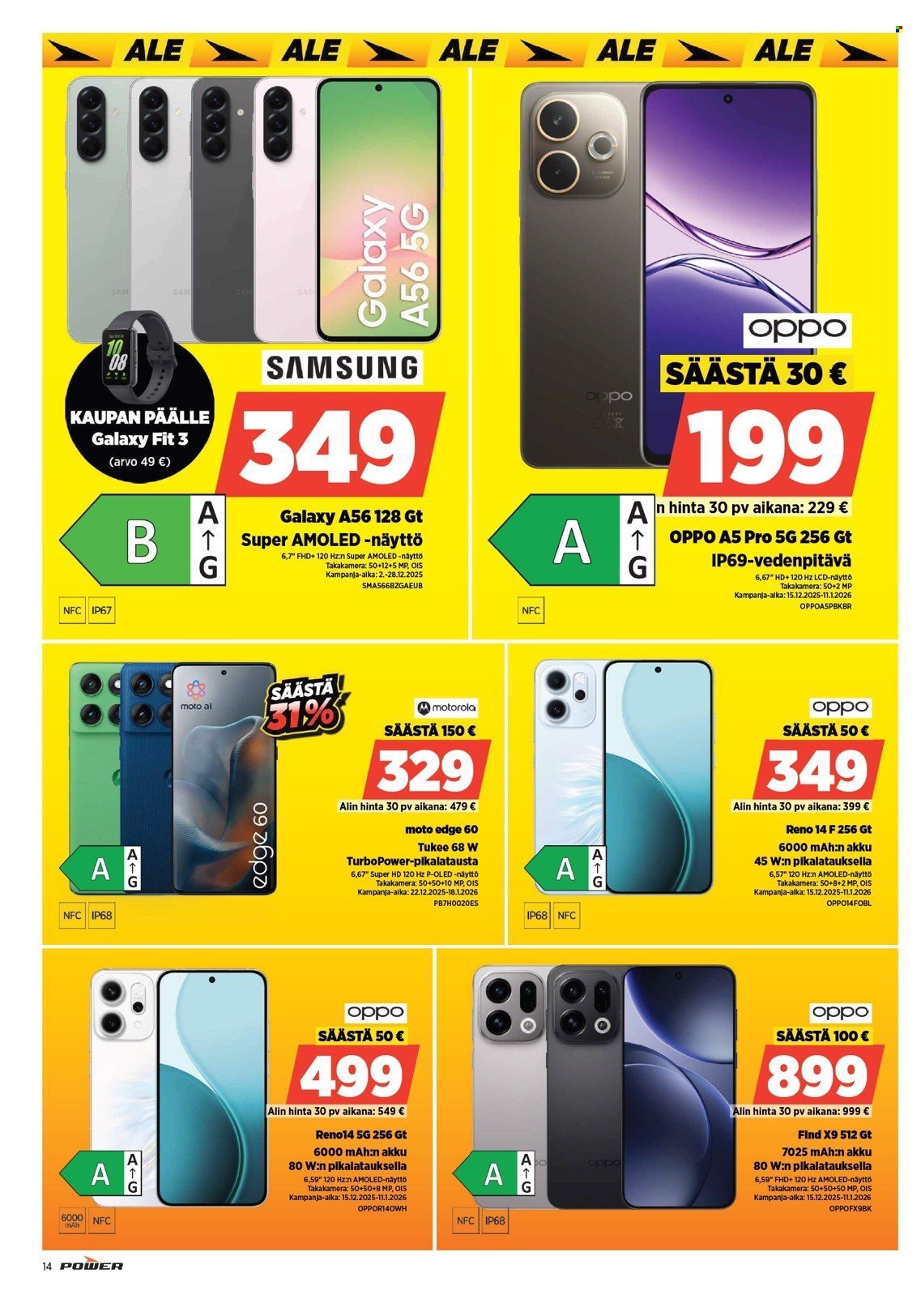 POWER tarjoukset - Joulukuu 2025