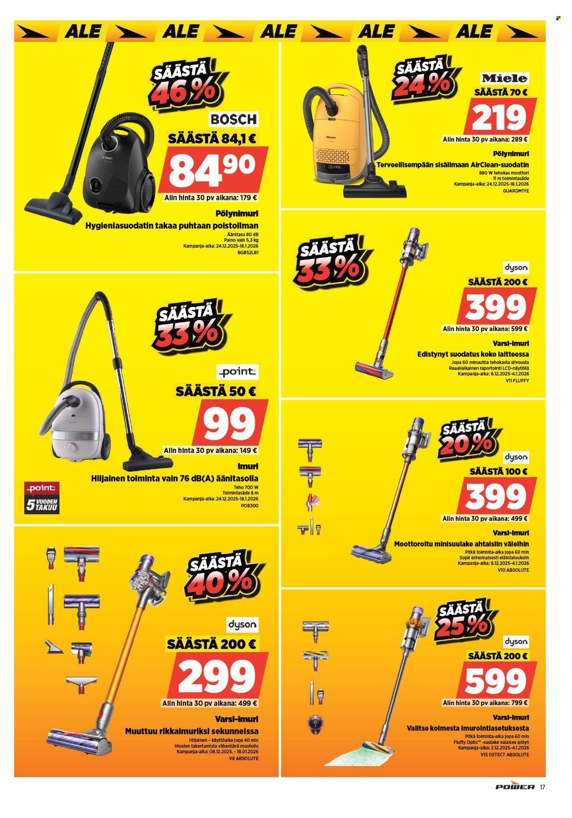 POWER tarjoukset - Joulukuu 2025