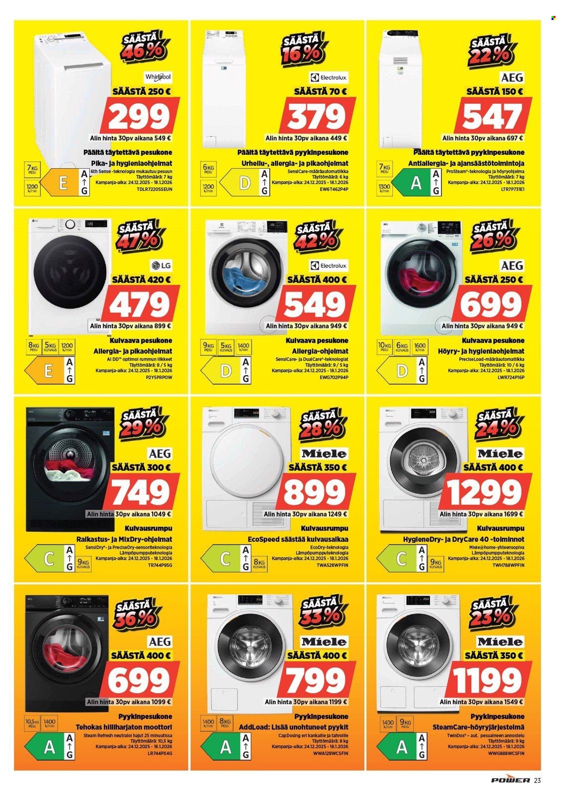 POWER tarjoukset - Joulukuu 2025