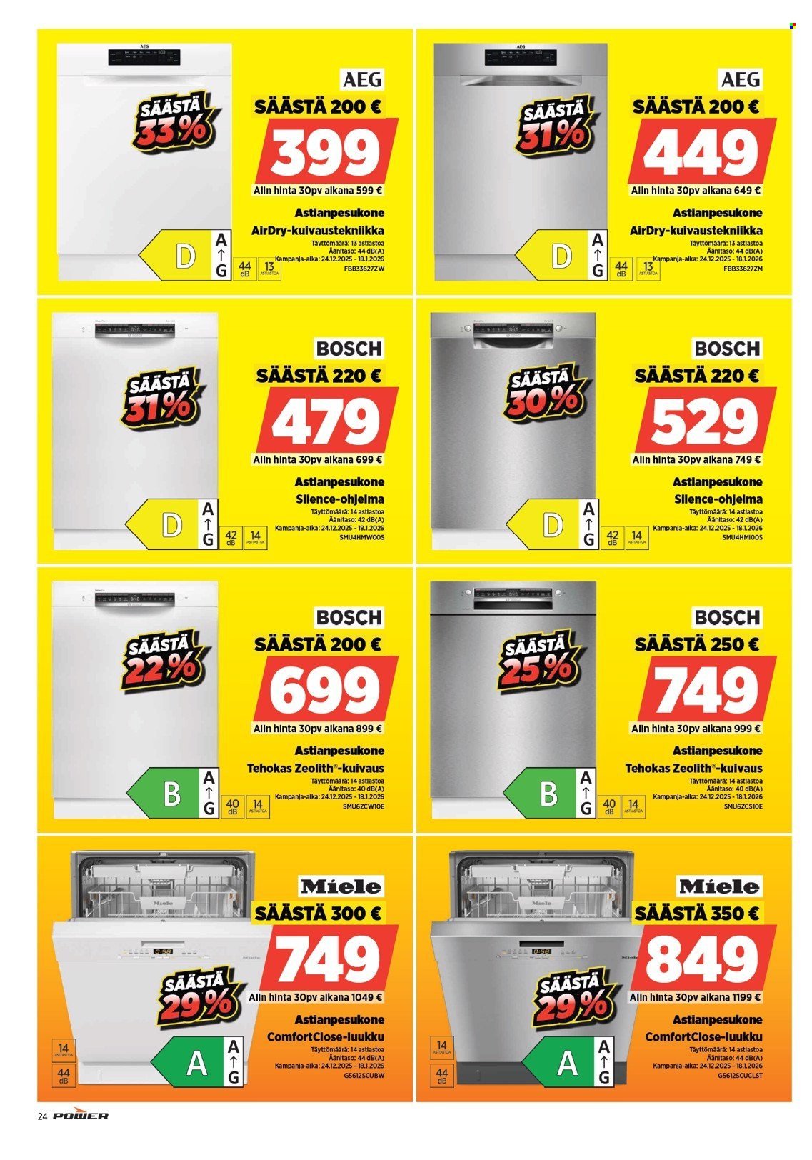 POWER tarjoukset - Joulukuu 2025