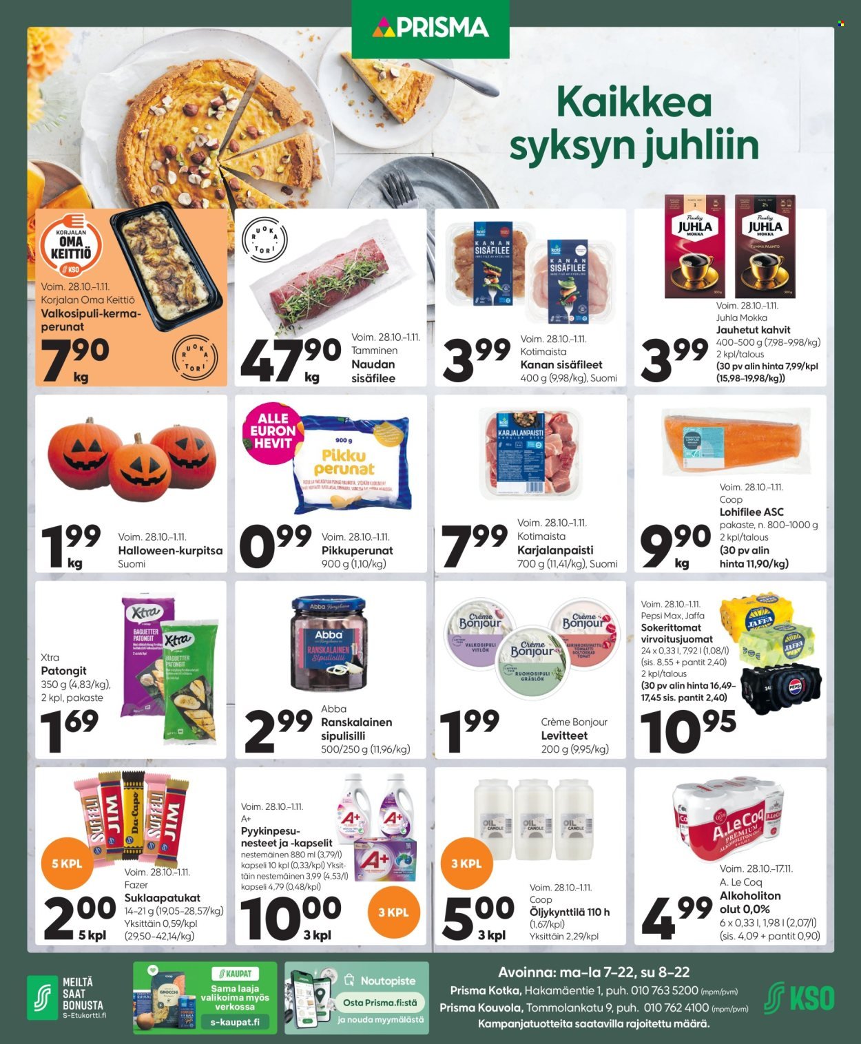 PRISMA tarjoukset - Alkaen KE 28.10.2026