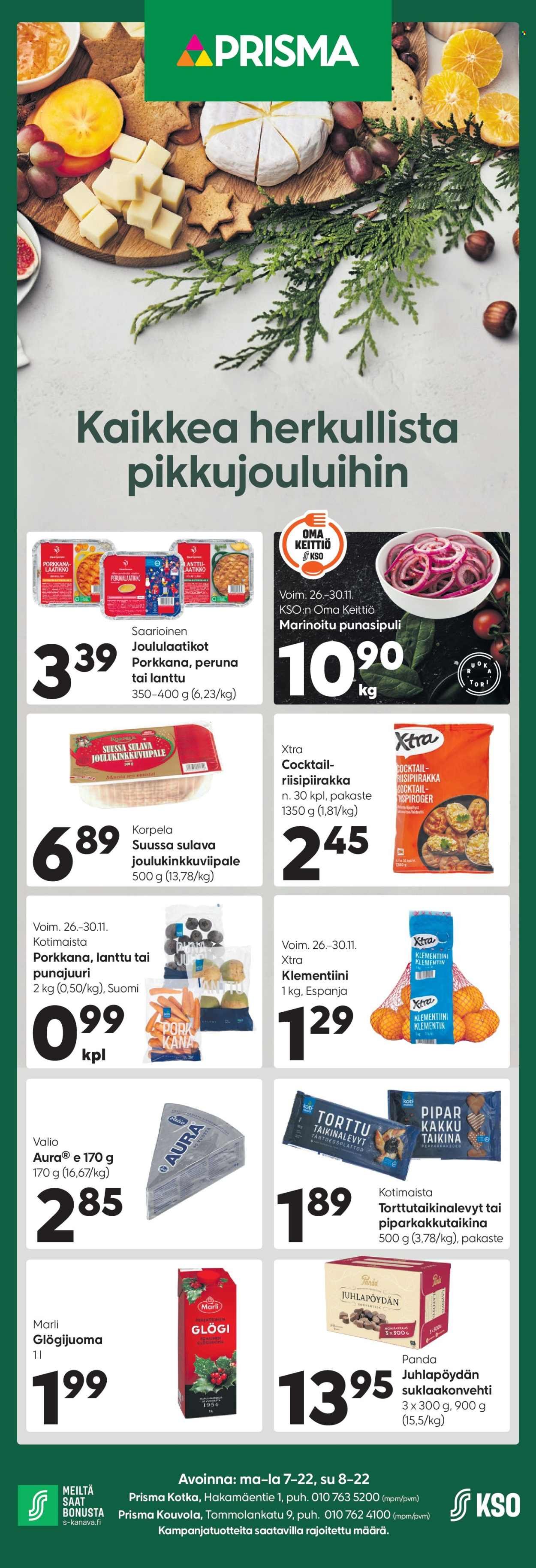 PRISMA tarjoukset - Alkaen KE 26.11.2025