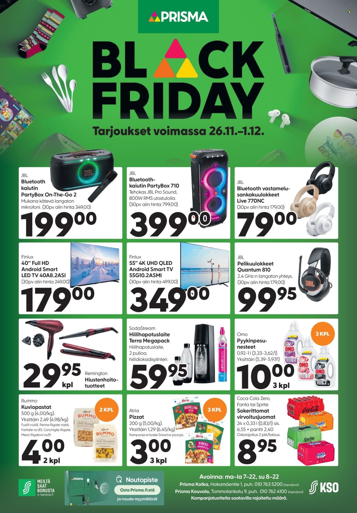 PRISMA tarjoukset - Alkaen KE 26.11.2025