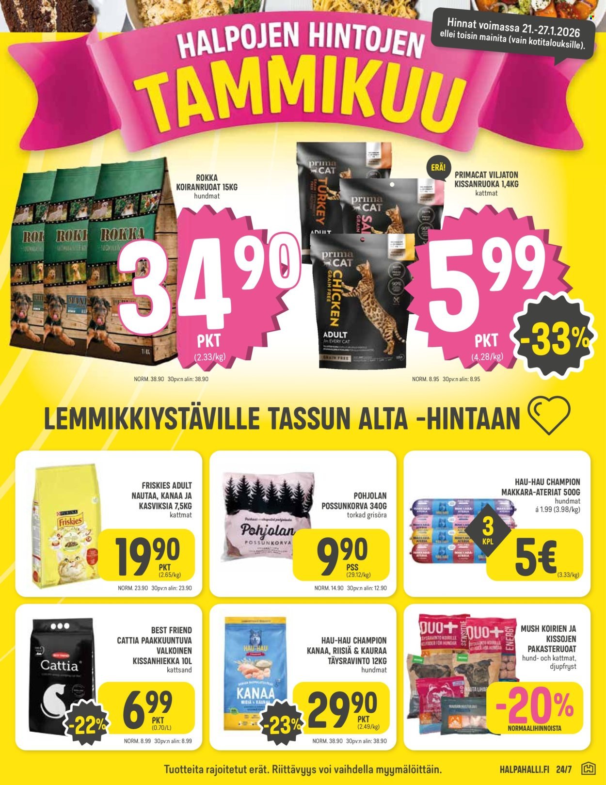 HALPAHALLI tarjoukset - Uusin tarjouslehtemme