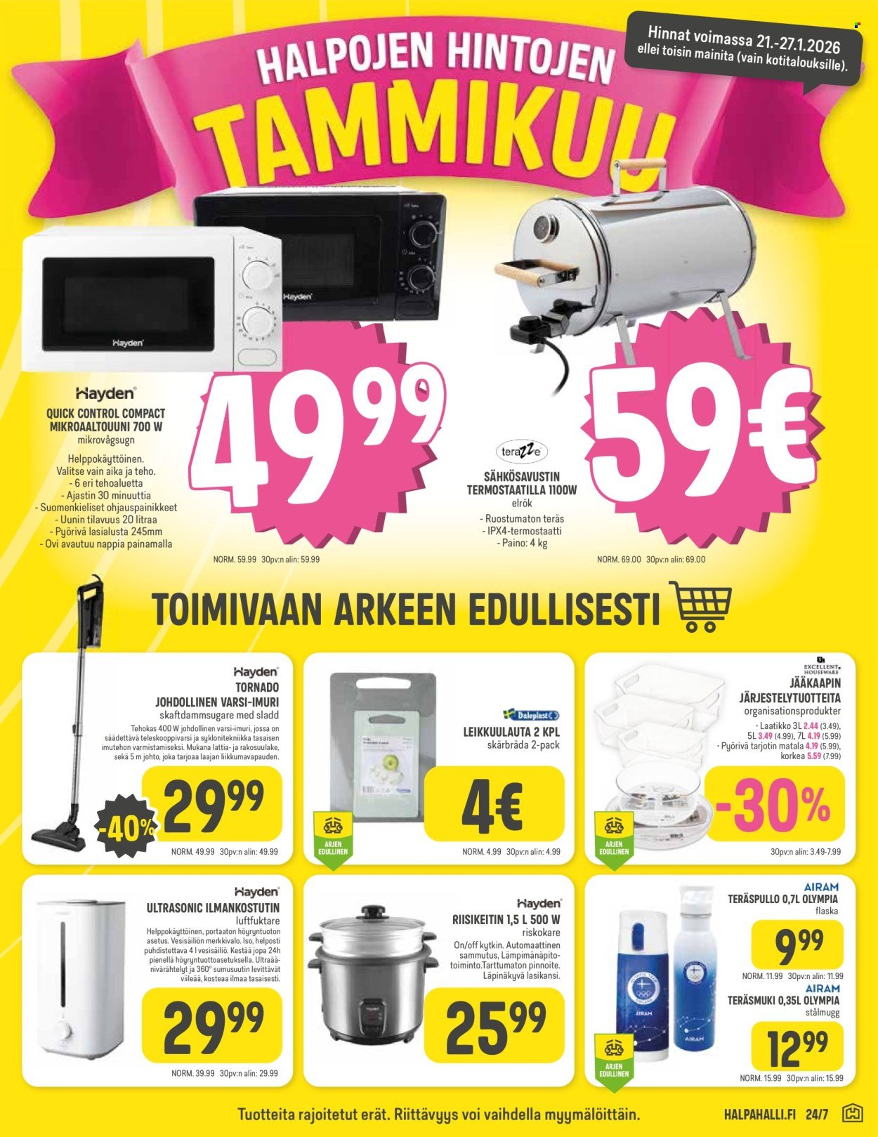 HALPAHALLI tarjoukset - Uusin tarjouslehtemme
