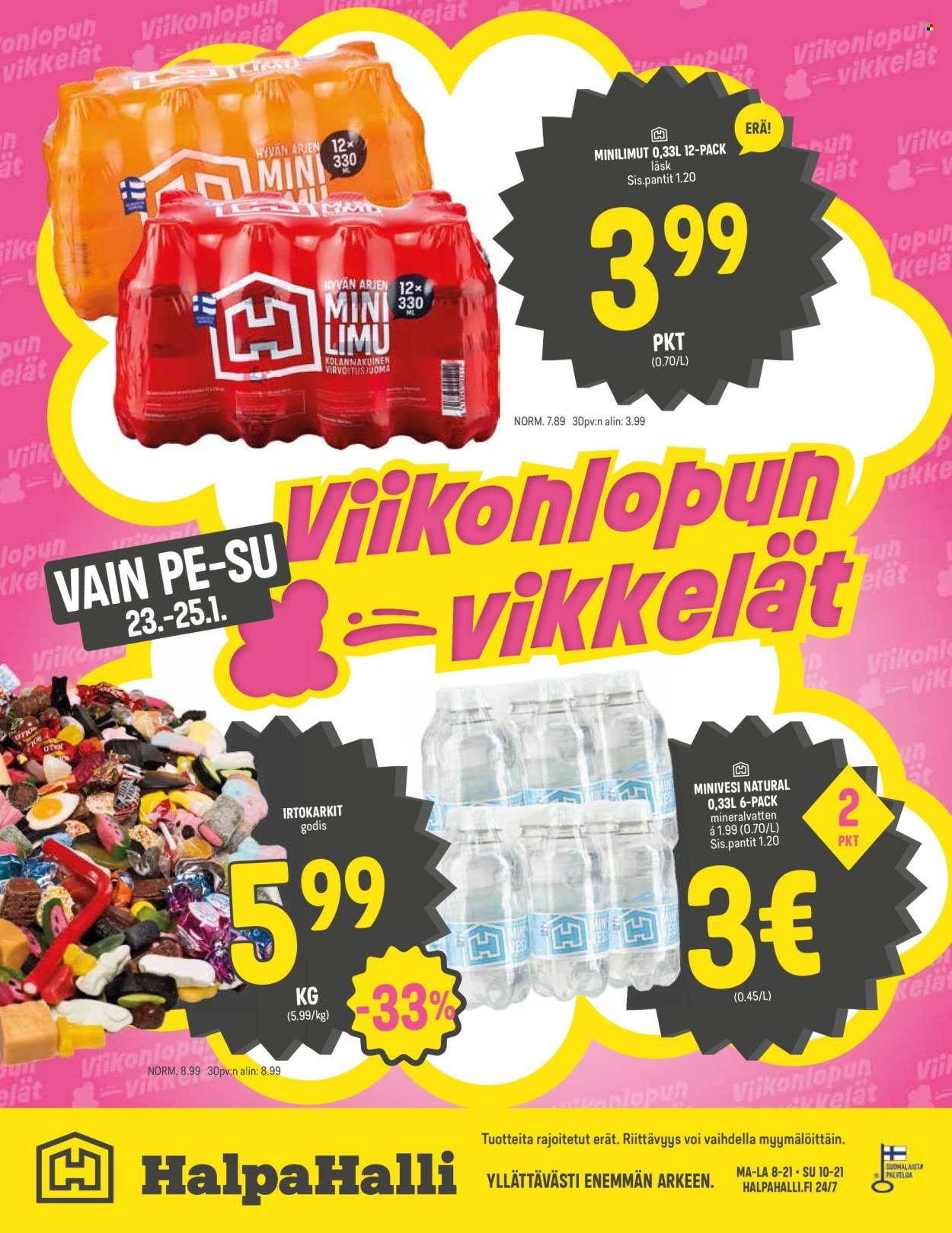 HALPAHALLI tarjoukset - Uusin tarjouslehtemme