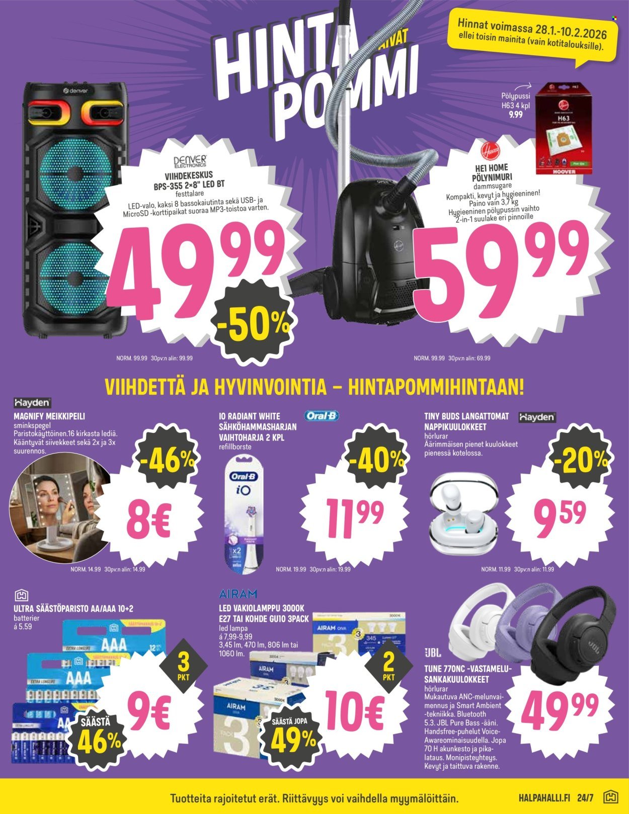 HALPAHALLI tarjoukset - Uusin tarjouslehtemme