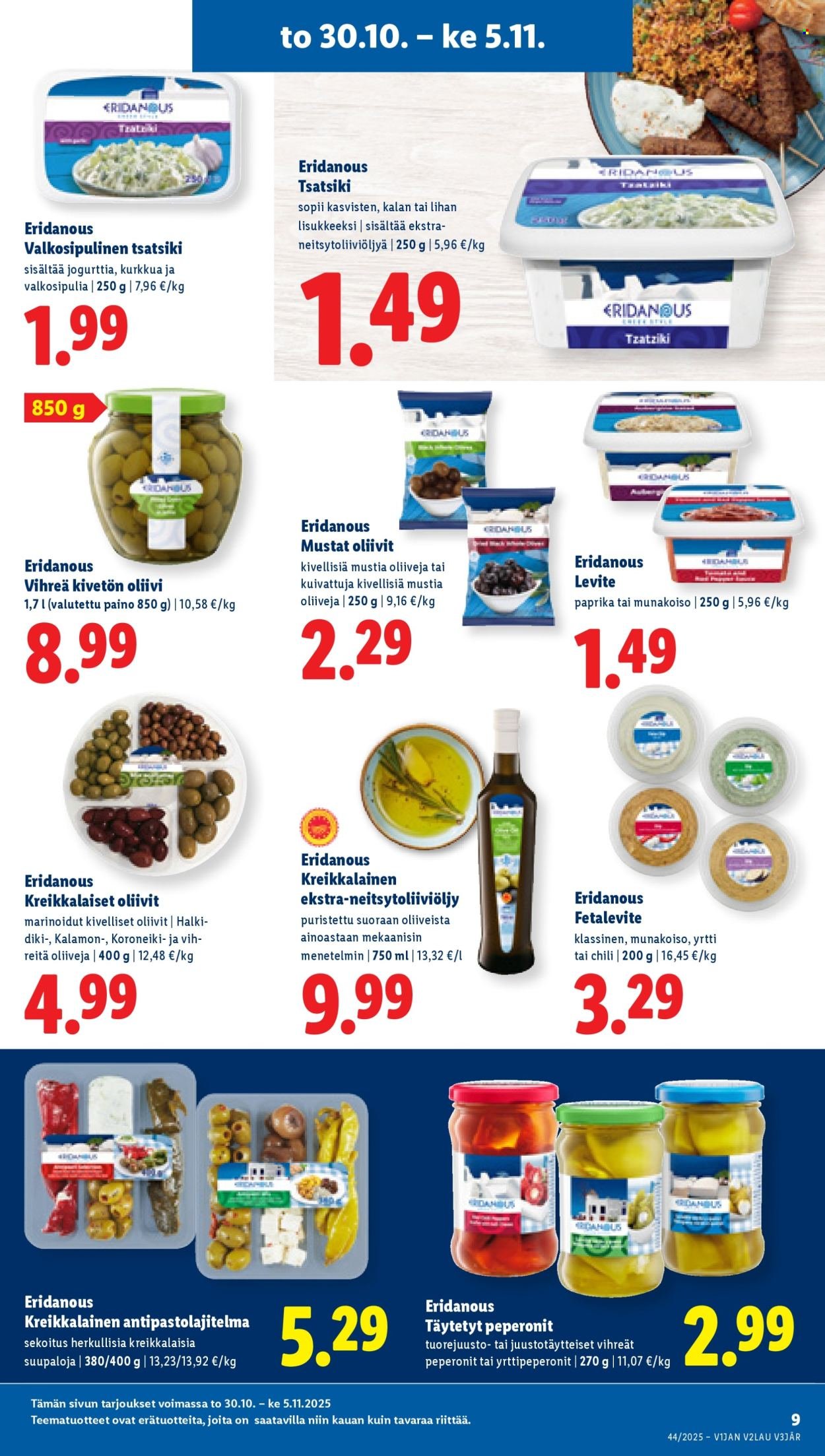 LIDL tarjoukset - Alkaen TO 30.10.2025 (2025-10-30 - 2025-11-05)