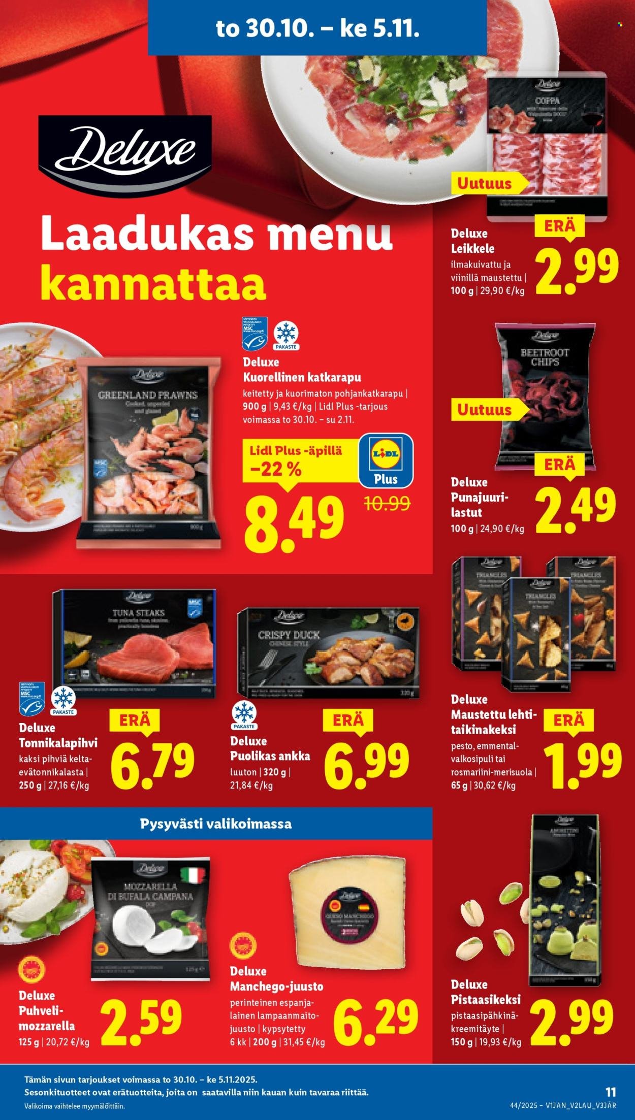 LIDL tarjoukset - Alkaen TO 30.10.2025 (2025-10-30 - 2025-11-05)