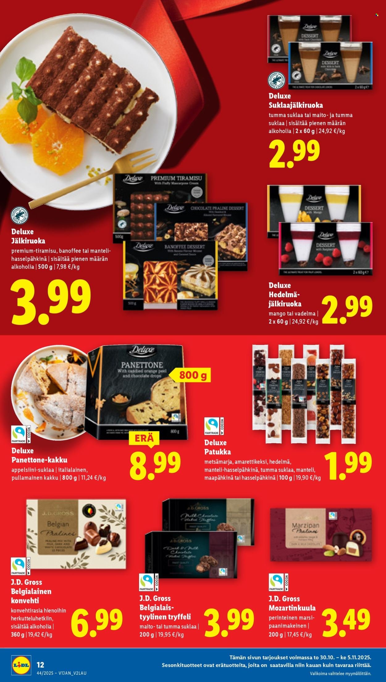 LIDL tarjoukset - Alkaen TO 30.10.2025 (2025-10-30 - 2025-11-05)