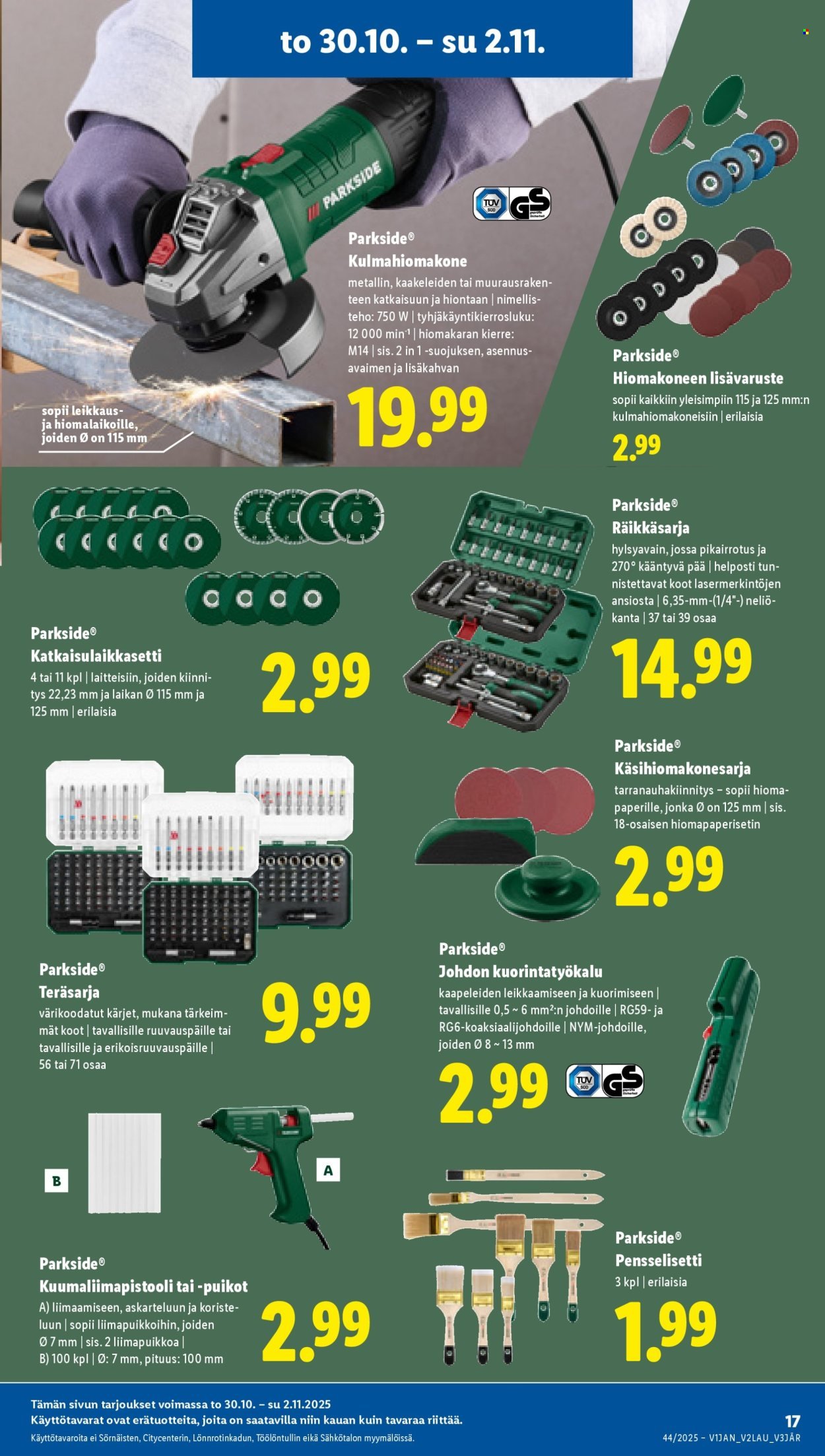 LIDL tarjoukset - Alkaen TO 30.10.2025 (2025-10-30 - 2025-11-05)