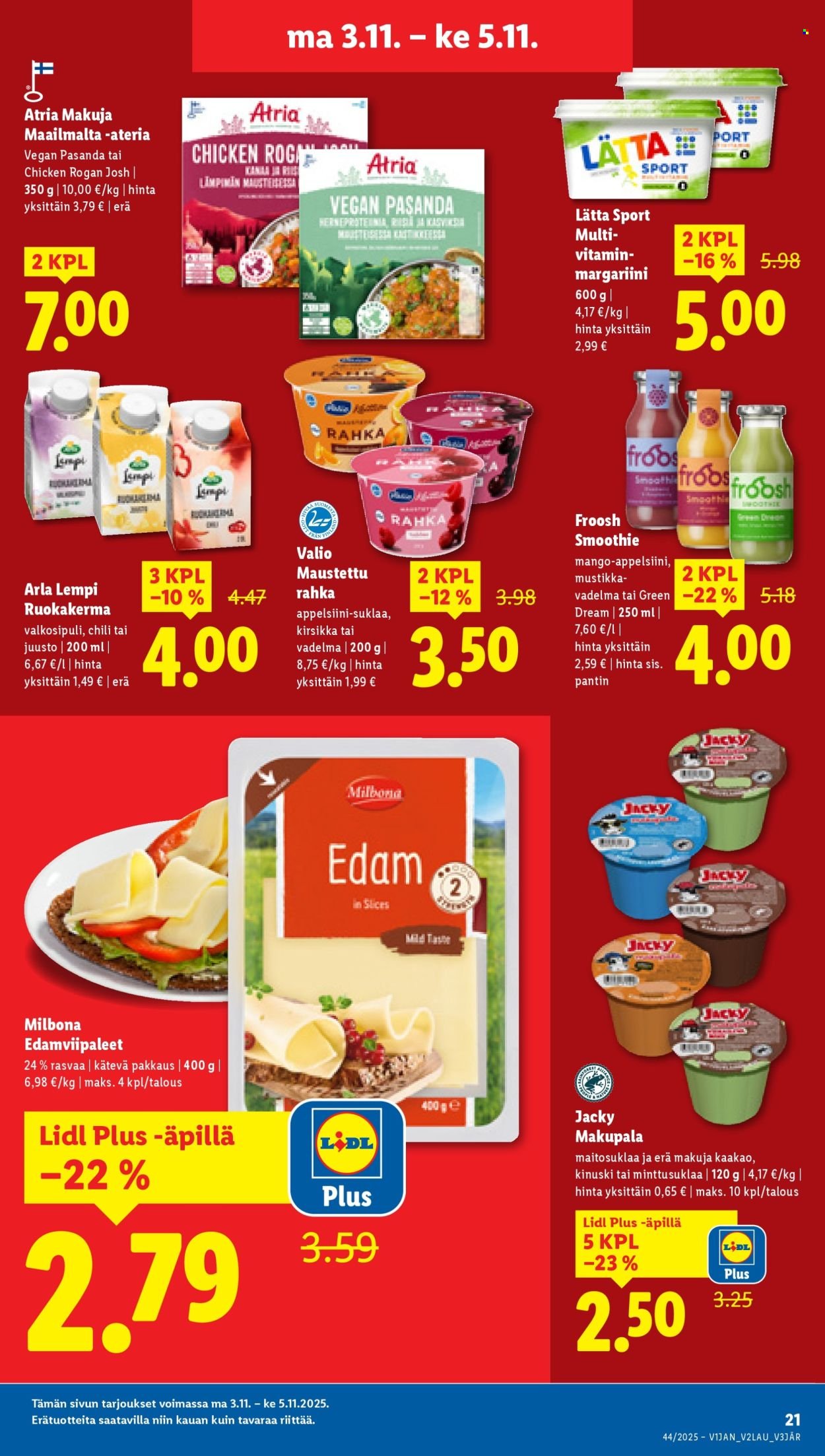 LIDL tarjoukset - Alkaen TO 30.10.2025 (2025-10-30 - 2025-11-05)