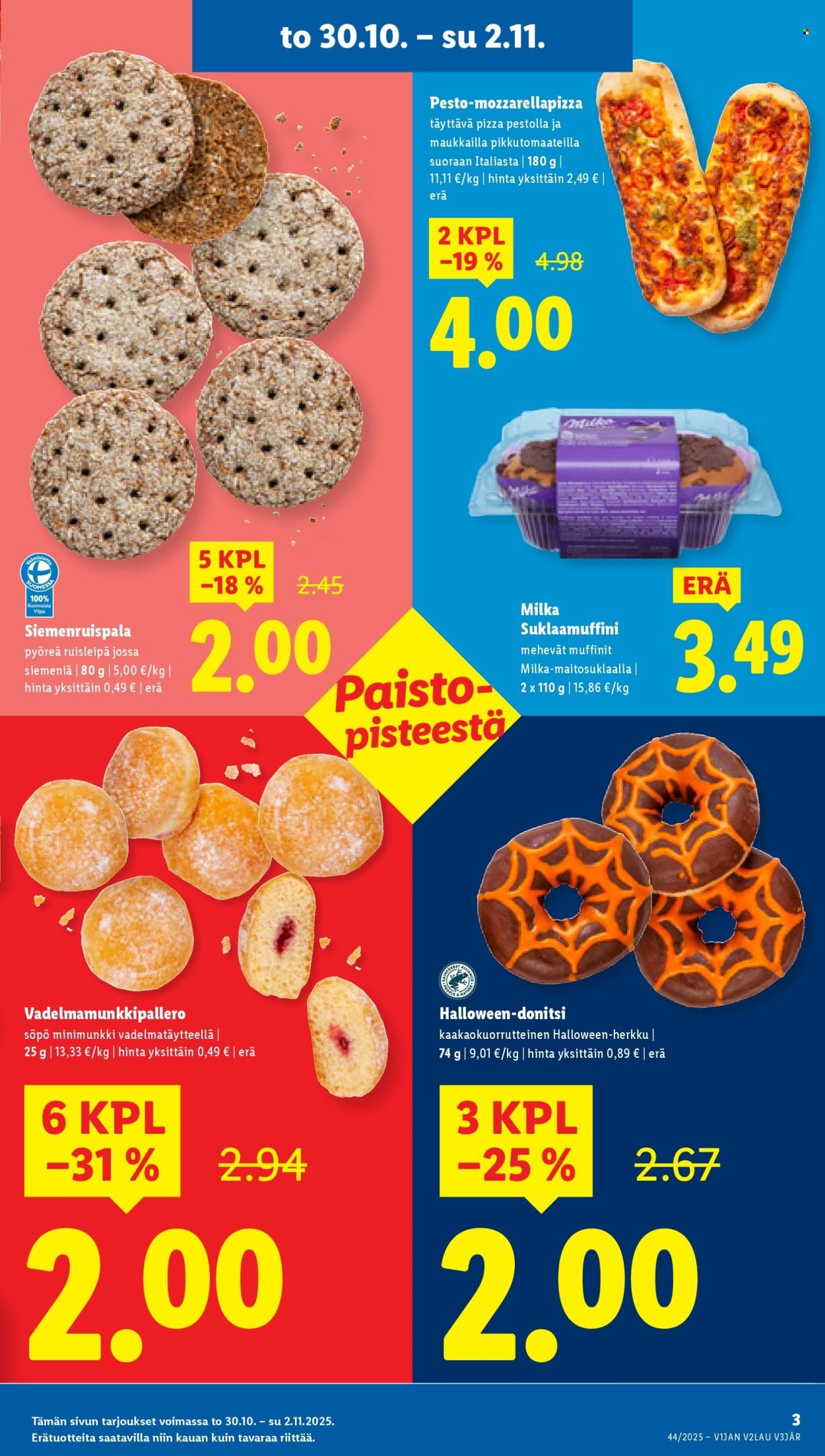 LIDL tarjoukset - Alkaen TO 30.10.2025 (2025-10-30 - 2025-11-05)